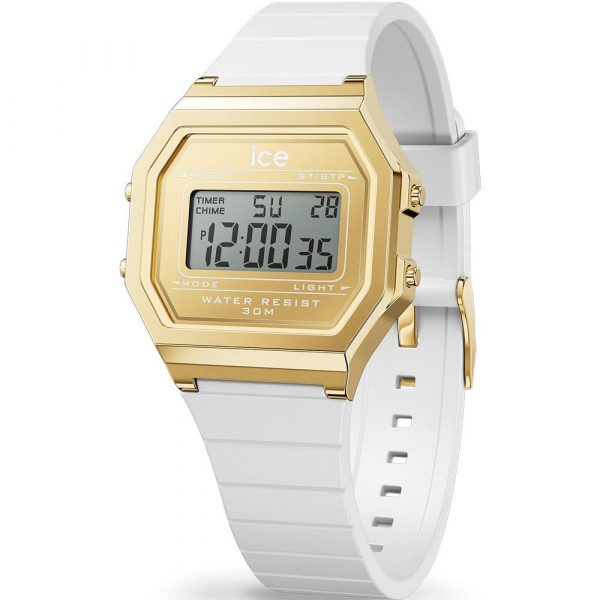 Ice Watch Digit Retro White Gold női karóra 022049