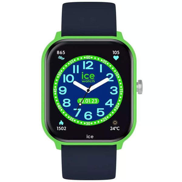 Ice Watch Smart 2.0 Green Blue gyerek okosóra 36mm 022790