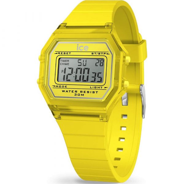 Ice Watch Digit Retro Electric Yellow unisex karóra 32mm 022891