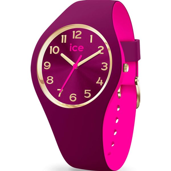 Ice Watch Duo Chic Burgundy Pink női karóra 34mm 023276