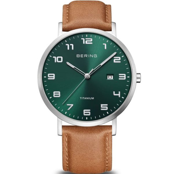 Bering Titanium férfi karóra 18640-568