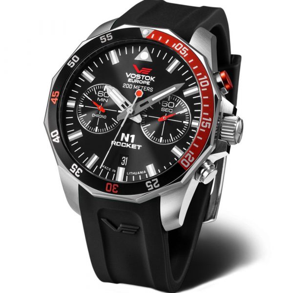 Vostok Europe N1 Rocket férfi karóra 6S21-225A707-SBLK