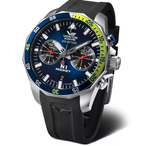 Vostok Europe N1 Rocket férfi karóra 6S21-225A708-SBLK