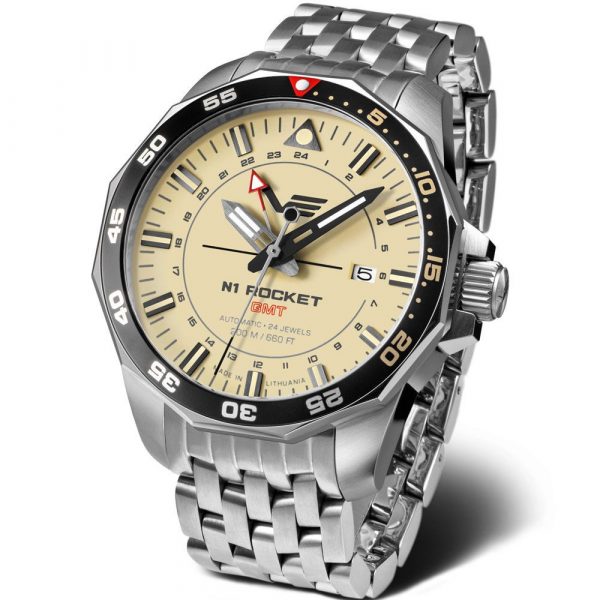 Vostok Europe N1 Rocket GMT férfi karóra NH34A-225A713-B