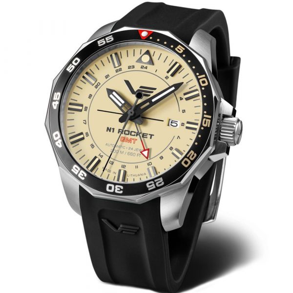 Vostok Europe N1 Rocket GMT férfi karóra NH34A-225A713-SBLK