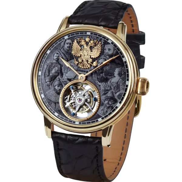 Poljot International Tourbillon Dynasty Limited Edition férfi karóra 3400.T-DYN-2