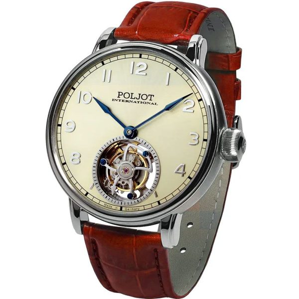 Poljot International Tourbillon Limited Edition férfi karóra 3400.T-XVIII-CS