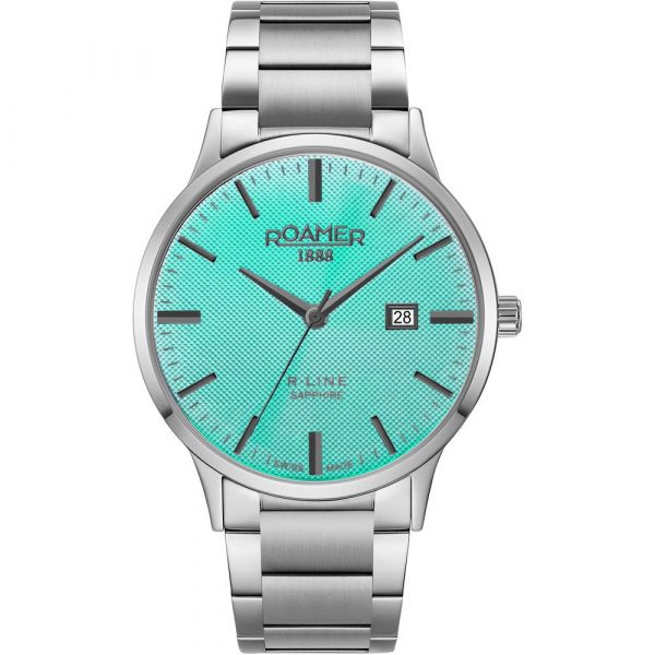 Roamer R-Line Tiffany Blue Classic férfi karóra 718833 41 05 20