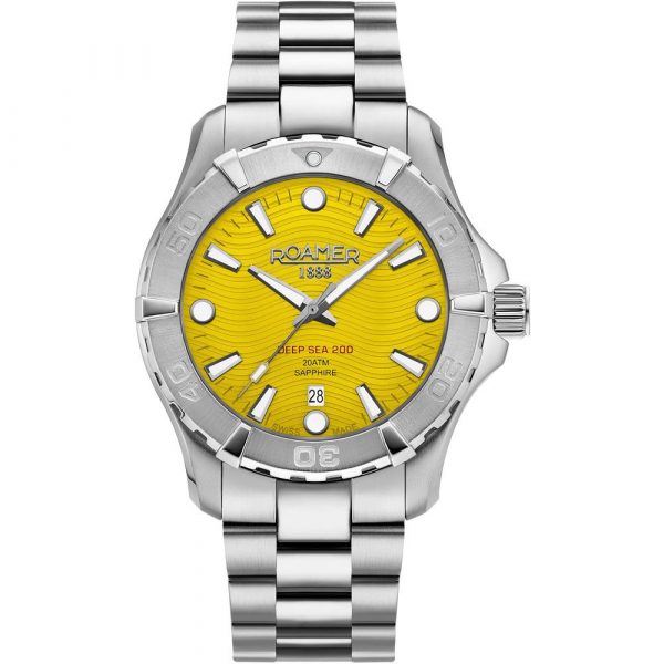 Roamer Deep Sea 200 Canola Limited Edition férfi karóra 860833 41 05 20