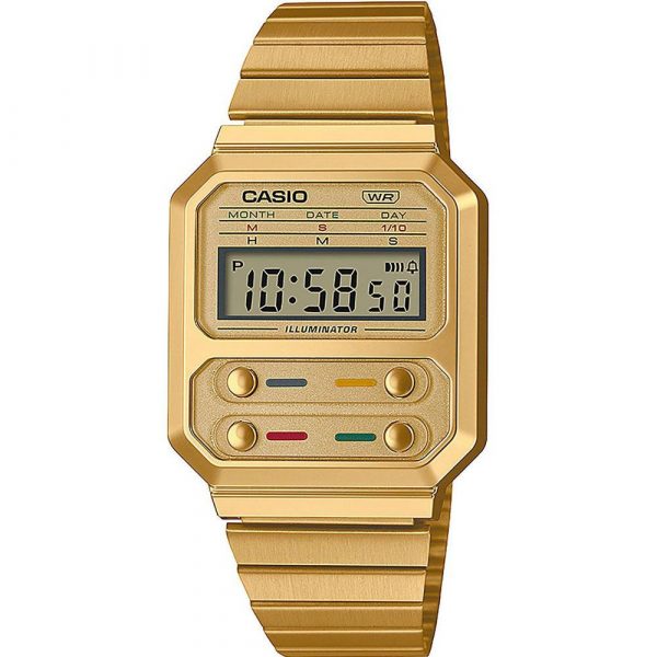 Casio Vintage unisex karóra A100WEG-9AEF