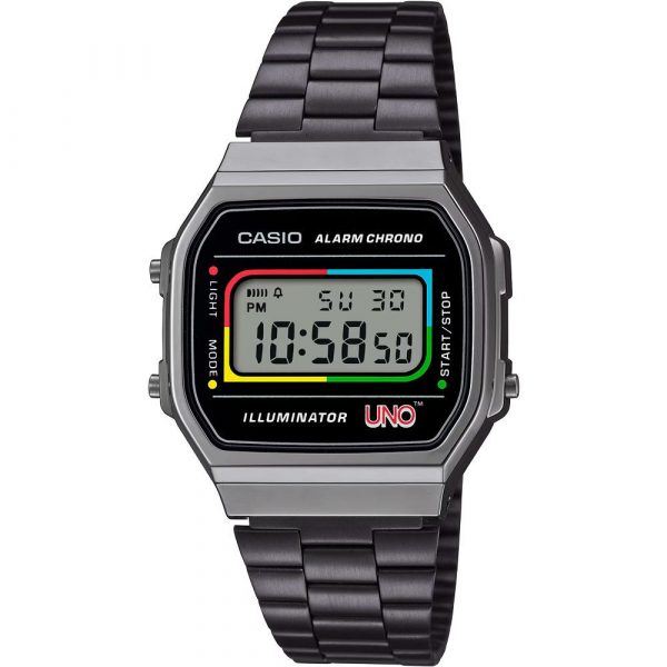 Casio Vintage X UNO Special Edition unisex karóra A168WEUC-1A