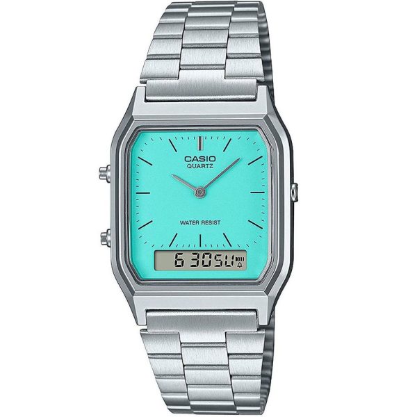 Casio Vintage Tiffany unisex karóra AQ-230A-2A2MQYES