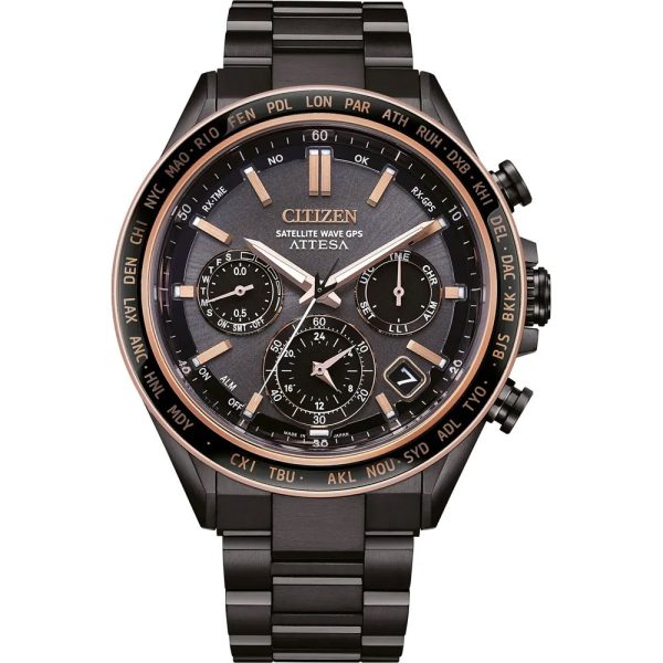 Citizen Promaster Attesa Satellite Wave GPS férfi karóra CC4074-61W