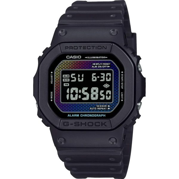 Casio G-Shock Rainbow Brick Wall férfi karóra DW-5600RW-1ER