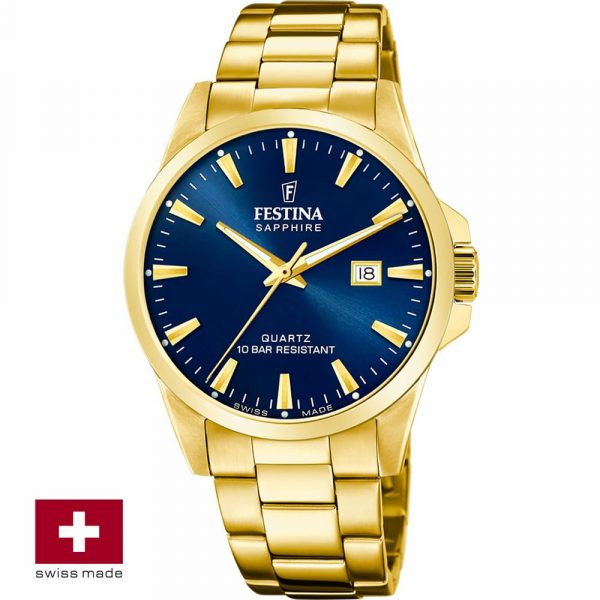 Festina Swiss Made Acier férfi karóra F20044/3