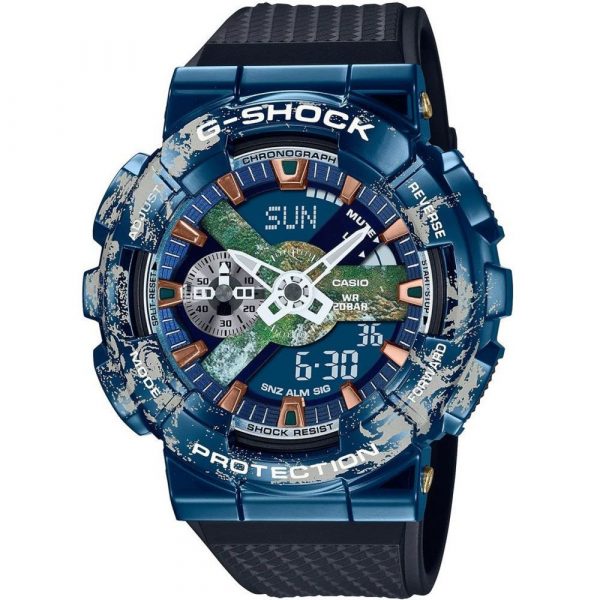 Casio G-Shock Planet Earth Limited Edition férfi karóra GM-110EARTH-1AER