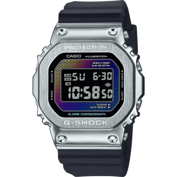 Casio G-Shock Rainbow Brick Wall férfi karóra GM-5600RW-1ER