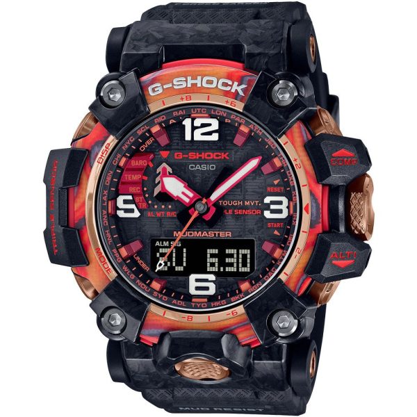 Casio G-Shock Mudmaster 40th Anniversary Flare Red Limited Edition férfi karóra GWG-2040FR-1AER