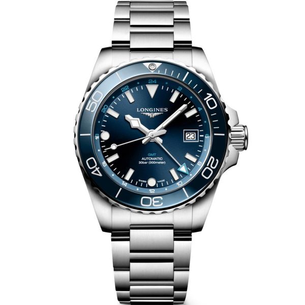 Longines HydroConquest GMT férfi karóra L3.790.4.96.6