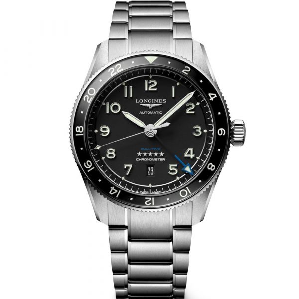 Longines Spirit Zulu Time GMT férfi karóra L3.812.4.53.6