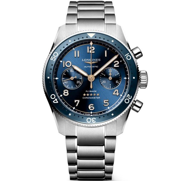 Longines Spirit Flyback férfi karóra L3.821.4.93.6