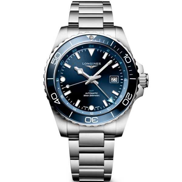 Longines HydroConquest GMT férfi karóra L3.890.4.96.6