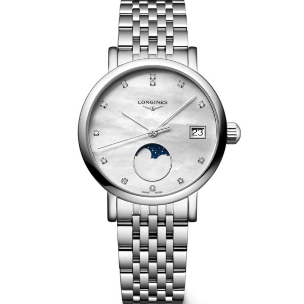 Longines Elegante Collection Moonphase női karóra L4.330.4.87.6