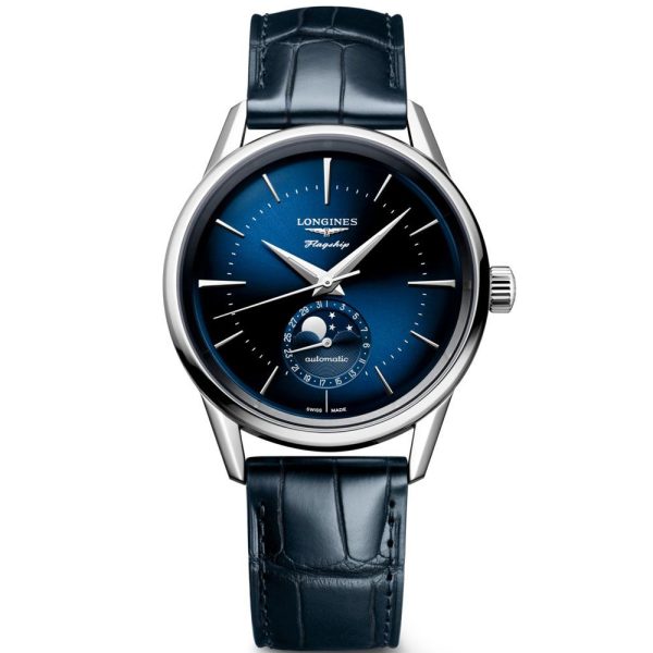 Longines Flagship Heritage Moonphase férfi karóra L4.815.4.92.2