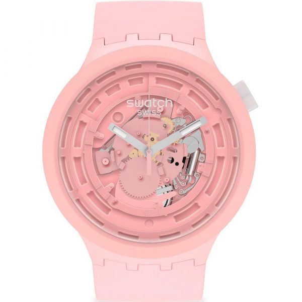 Swatch Big Bold C-Pink unisex karóra SB03P100