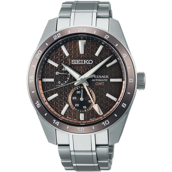 Seiko Presage Sharp Edged GMT férfi karóra SPB225J1