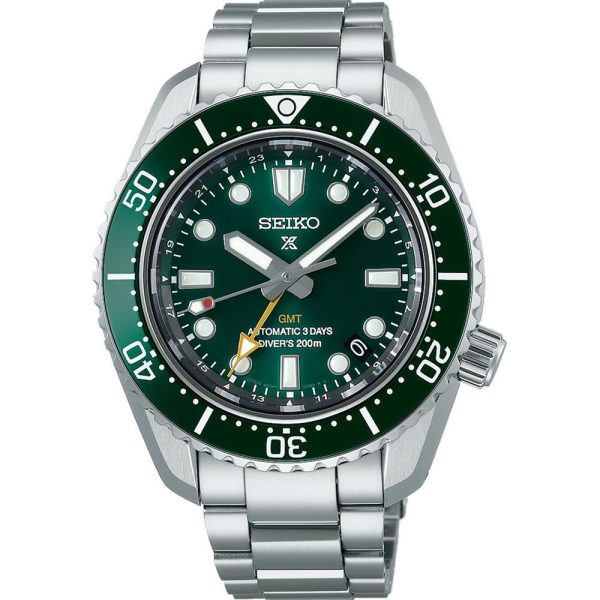 Seiko Prospex 'Marine Green' GMT férfi karóra SPB381J1