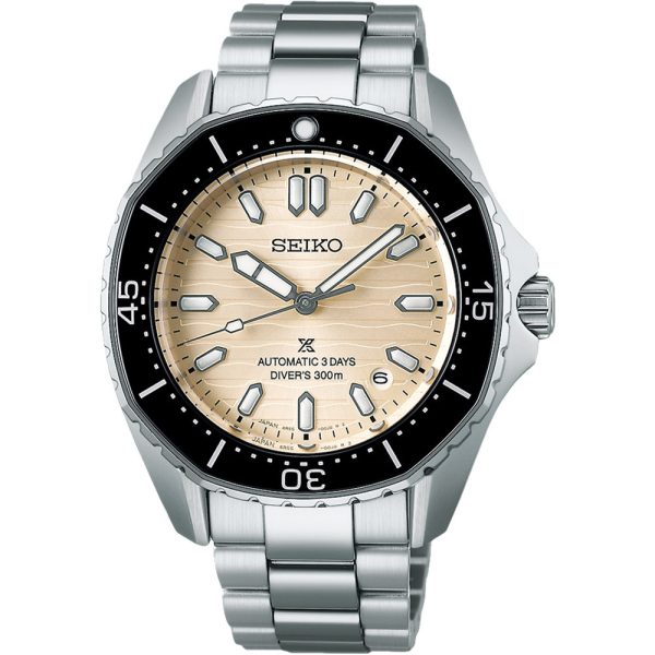 Seiko Prospex Diver’s Watch Polygonal in Pearl férfi karóra SPB481J1