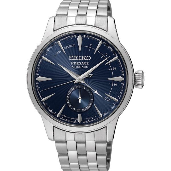 Seiko Presage Cocktail Time Blue Moon" Power Reserve férfi karóra SSA347J1"