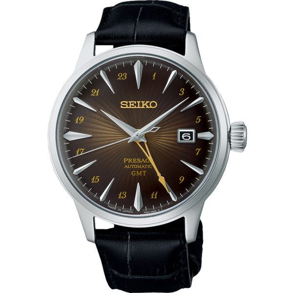 Seiko Presage Rusty Nail Cocktail Time GMT férfi karóra SSK039J1