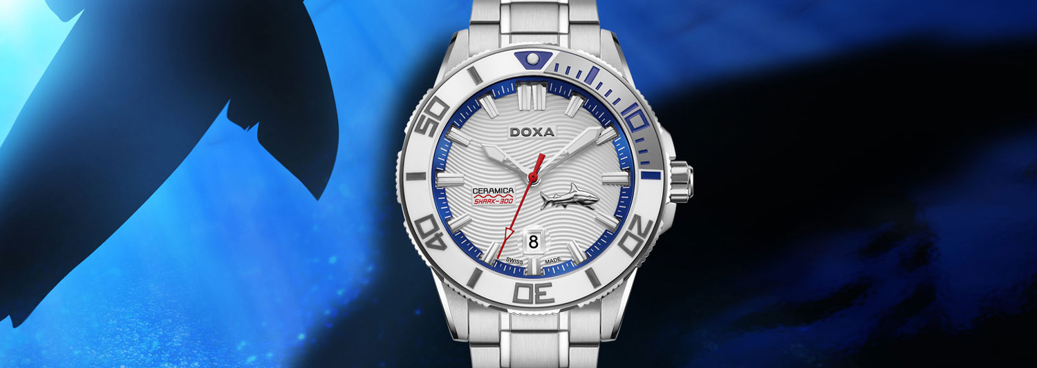 Doxa Shark Ceramica D200SWH férfi karóra